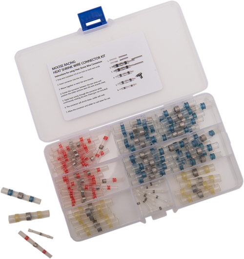 MOOSE OFFROAD Wire Connectors - 100 PC Set 03-1000M