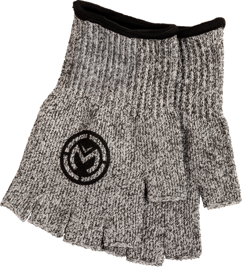 MOOSE OFFROAD Moose Half Finger Glove Liners - Gray - 2XL 3330-8364