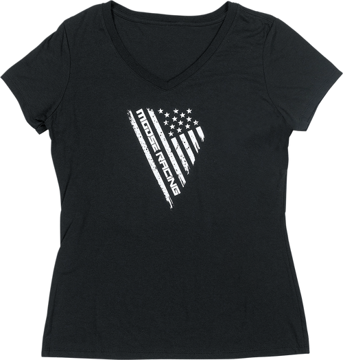 MOOSE OFFROAD Women's Salute T-Shirt - Black - Medium 3031-4167