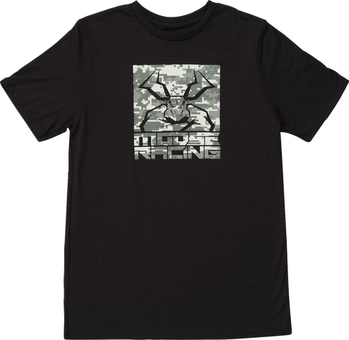 MOOSE OFFROAD Youth Agroid T-Shirt - Camo Black - Small 3032-3817