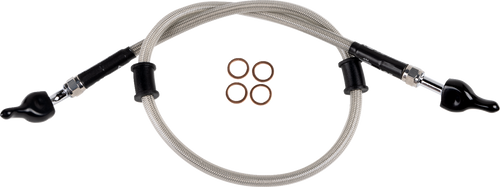 MOOSE OFFROAD Brake Line - Stainless Steel H01-2-026/P