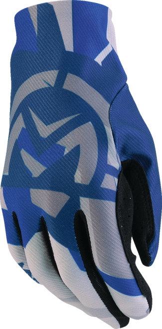 MOOSE OFFROAD MX2™ Gloves - Blue/Gray - Small 3330-7945