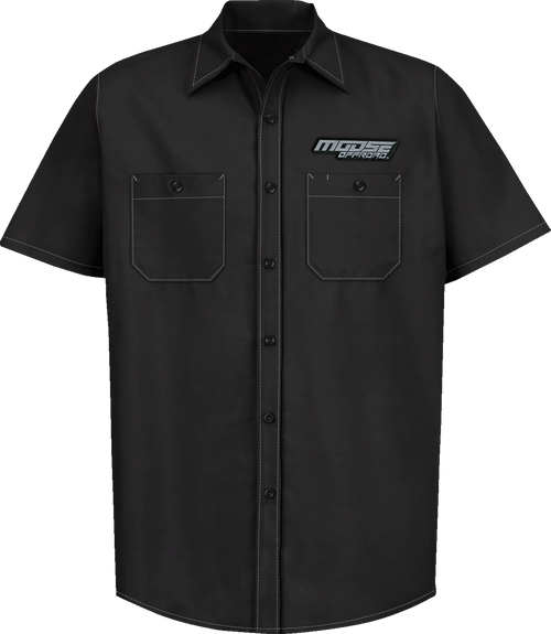 MOOSE OFFROAD Moose Offroad Shop Shirt - Black - 3XL MRS01S8BCH3R