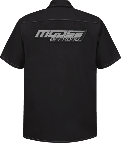 MOOSE OFFROAD Moose Offroad Shop Shirt - Black - XL MRS01S8BCHXR