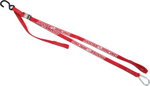MOOSE OFFROAD Carabiner Tie-Down - Red 3920-0355