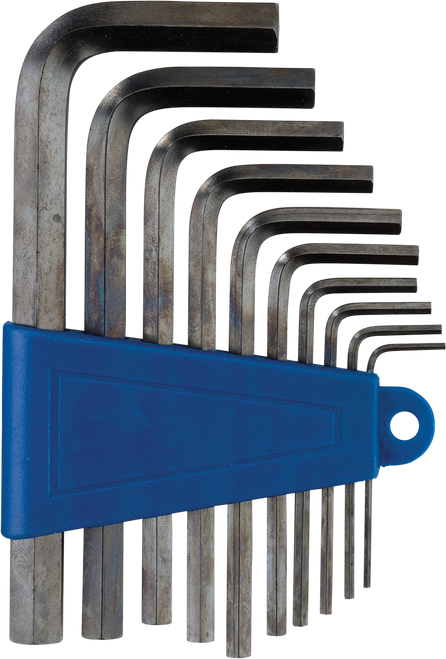 MOOSE OFFROAD Wrenches with Holder - Hex - Set 10 350-2080