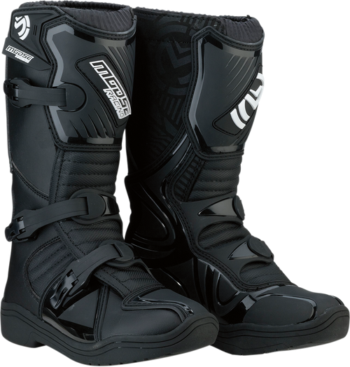 MOOSE OFFROAD M1.3 Boots - Black - Size 4 3411-0426