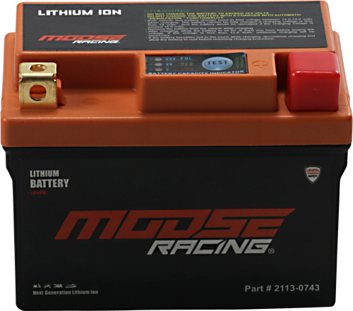 MOOSE OFFROAD Battery - Lithium LiFePO4 - HUTZ75-FP HUTZ7S-FP
