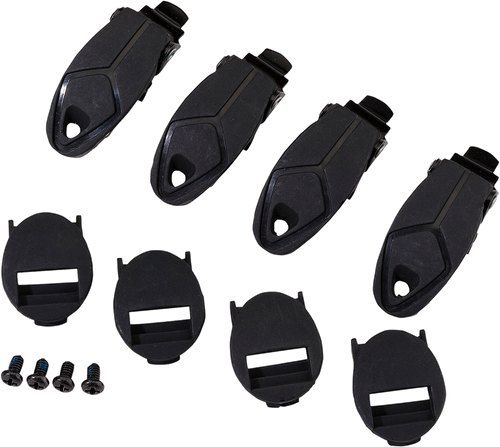 MOOSE OFFROAD Qualifier Boot Buckle Kit - Black 3430-1006