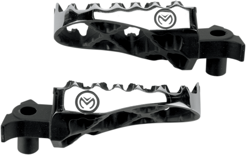 MOOSE OFFROAD Hybrid Foot Pegs - Standard - Gas Gas/Yamaha STYZ-5