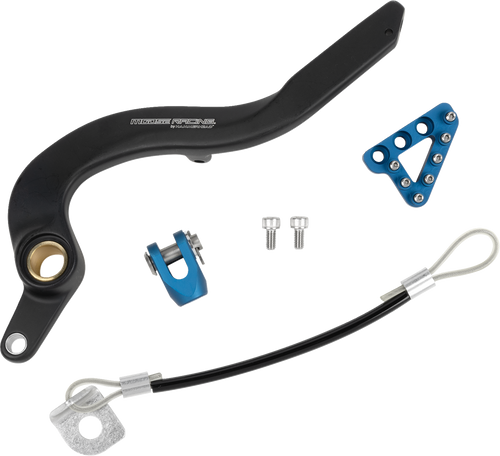 MOOSE OFFROAD Brake Pedal - Blue 82-0226-21-22