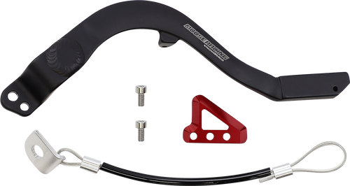 MOOSE OFFROAD Brake Pedal - Red - Honda 82-0111-21-11