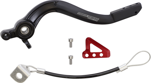 MOOSE OFFROAD Brake Pedal - Red - Gas Gas 82-0602-21-10