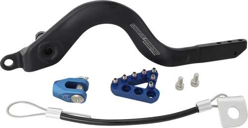 MOOSE OFFROAD Brake Pedal - Blue - Yamaha 82-0225-21-22
