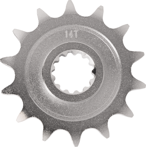MOOSE OFFROAD Front Sprocket - 14 Tooth - Kawasaki/Suzuki 26-3132-14CRMO