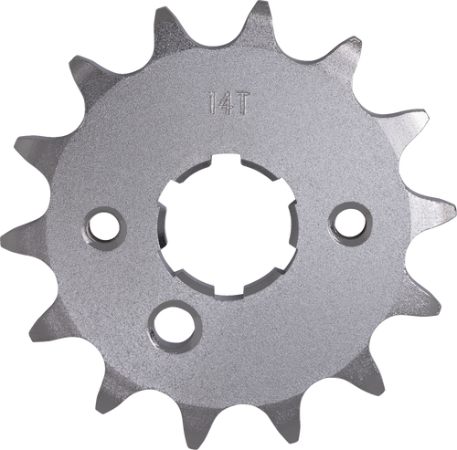 MOOSE OFFROAD Front Sprocket - 14 Tooth - Yamaha/Kawasaki 26-2112-14CRMO