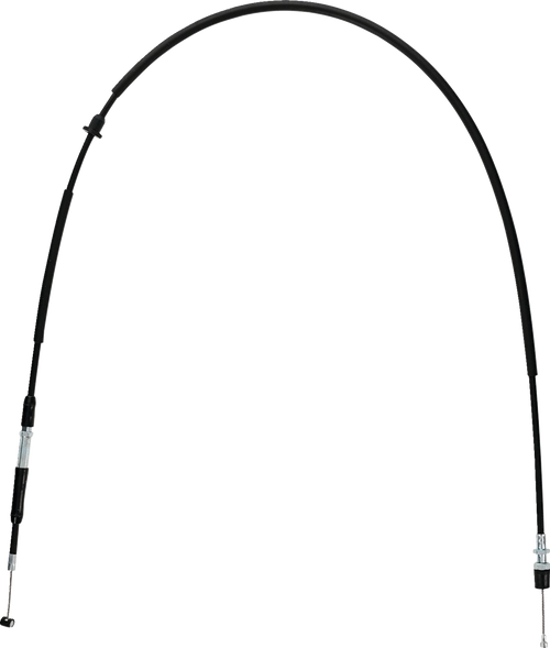 MOOSE OFFROAD Black Vinyl Throttle Cable - Stock Length - Polaris 45-1274