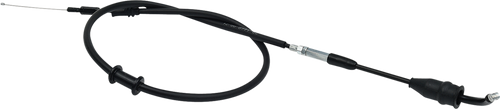 MOOSE OFFROAD Black Vinyl Throttle Cable - Stock Length - Yamaha 45-1269