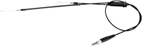 MOOSE OFFROAD Black Vinyl Throttle Cable - Stock Length - Polaris 45-1161