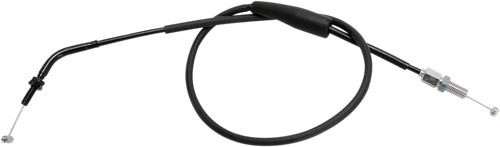 MOOSE OFFROAD Black Vinyl Throttle Cable - Stock Length - Kawasaki 45-1129