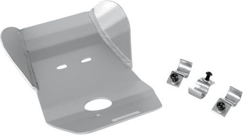 MOOSE OFFROAD Skid Plate - Silver - Honda - CR 80/85 100