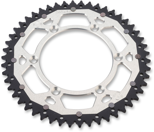 MOOSE OFFROAD Dual Sprocket - 48 Tooth - Silver - Gas Gas/Husqvarna/Husaberg/KTM 1210-897-48-11X
