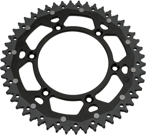 MOOSE OFFROAD Dual Sprocket - Black - 50 Tooth 1210-822-50-10X