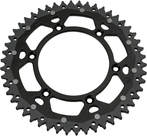 MOOSE OFFROAD Dual Sprocket - 52 Tooth - Black - Yamaha 1210-251-52-10X