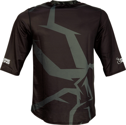 MOOSE OFFROAD MTB 3/4-Sleeve Jersey - Black - Small 5020-0238