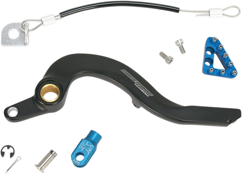 MOOSE OFFROAD Brake Pedal - Blue - Yamaha 82-0222-21-22