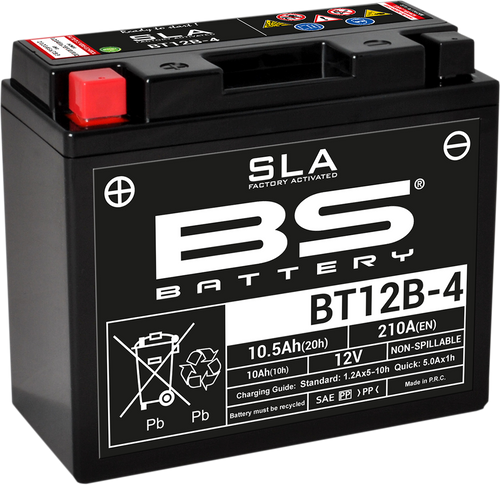 BS BATTERY Battery - BT12B-4 (YT) 300643