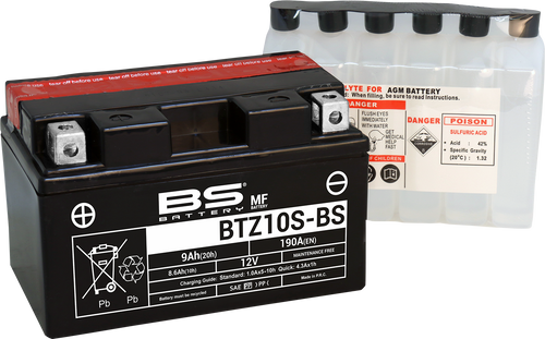 BS BATTERY Battery - BTZ10S-BS (YTZ) 300696