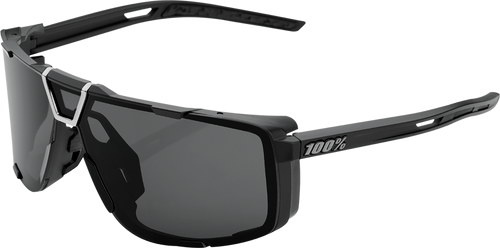 100% Eastcraft Sunglasses - Matte Black - Smoke Lens 61045-102-01
