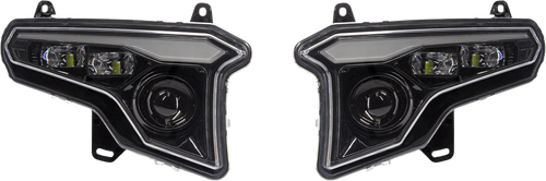 Headlight W/Amber Turn Signals