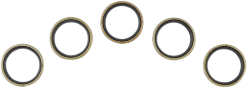 COMETIC Main Drive Gear Seal - Rubber - 5 Pack - L'81-86 Big Twin C9372