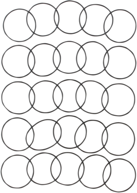 COMETIC Starter Housing O-Ring Pack - EVO - 25 Pack C9433