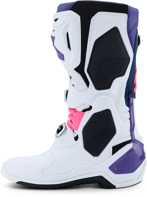 Tech 10 Wht/Violet/Nvy Bl/Pnk Fl 13