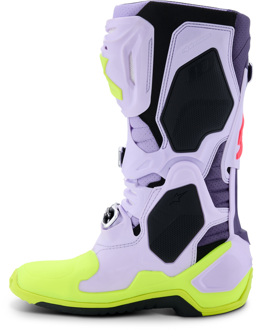 Tech 10 Supervented Purp/Ylw Fluo/Diva Pink 10