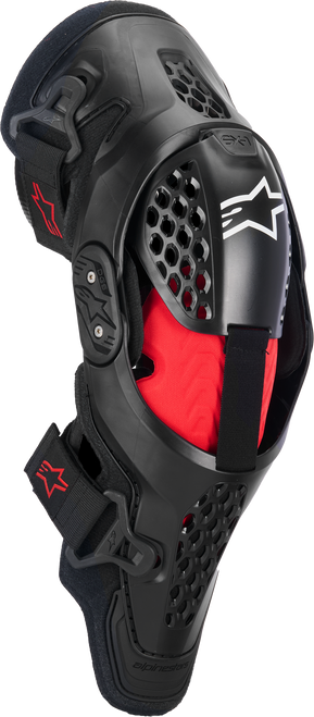 Sx 1 Plasma Knee Protector Blk/Red/Cool Gry Lg/Xl