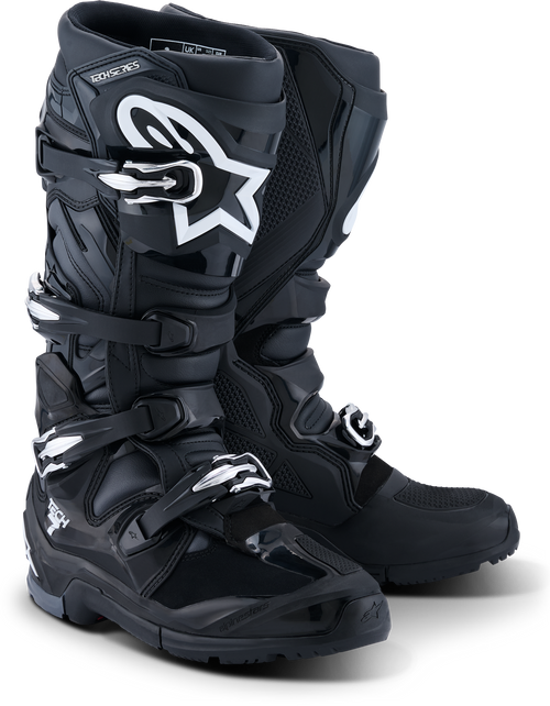 Tech 7 Enduro Black/Anthracite/White 9