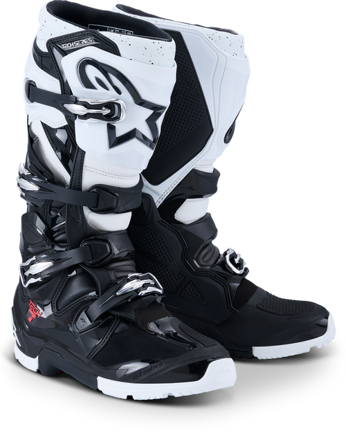 Tech 7 Enduro Black/White 10