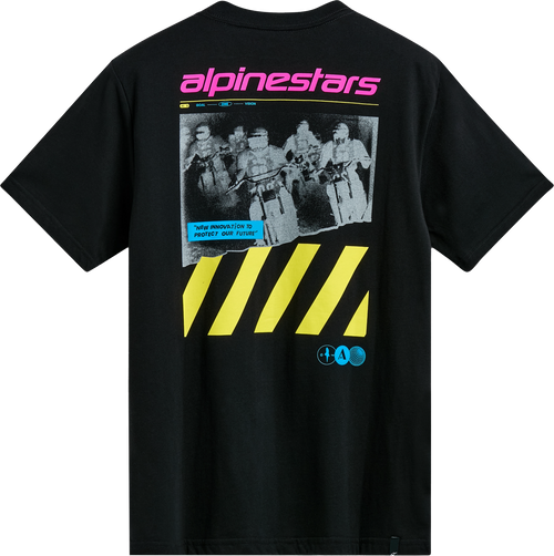 No Barrier Ss Csf Tee Black Md