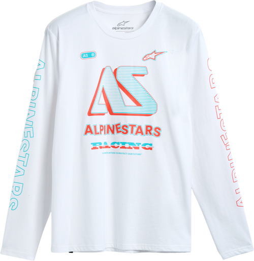 Ayess Ls Csf Tee White Sm