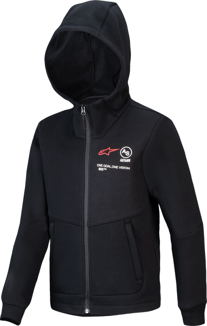 Youth Racer Mx Fleece Black Md