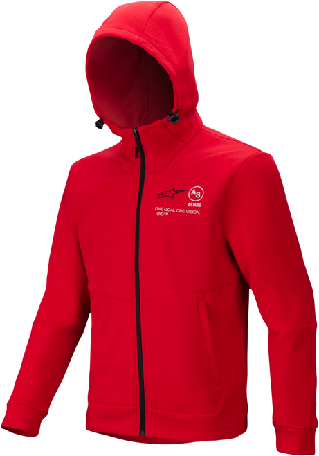 Racer Mx Fleece Bright Red Sm