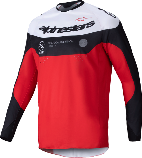 Pro Dura Jersey Black/Bright Red/White Sm