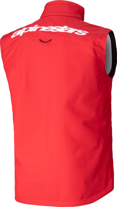 Youth Techstar Softshell Vest Bright Red Lg