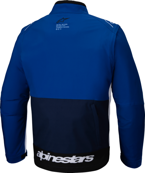 Lite Dura Softshell Jacket Navy/Bright Blue/White Md