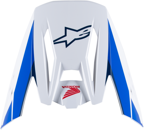 Honda S M5 Helmet Visor White/Blue/Red Glossy