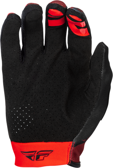 Youth Lite Gloves Black/Red Ys